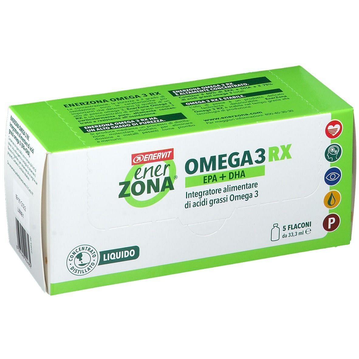 Enerzona Omega 3 Rx 5 Flaconi