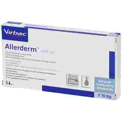 ALLERDERM SPOT ON CANI INFERIORI A 10 KG 6 PIPETTE 2 ML