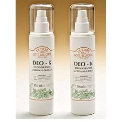 Deo-K Deodorante Naturale Spray con Allume di Potassio 150ml