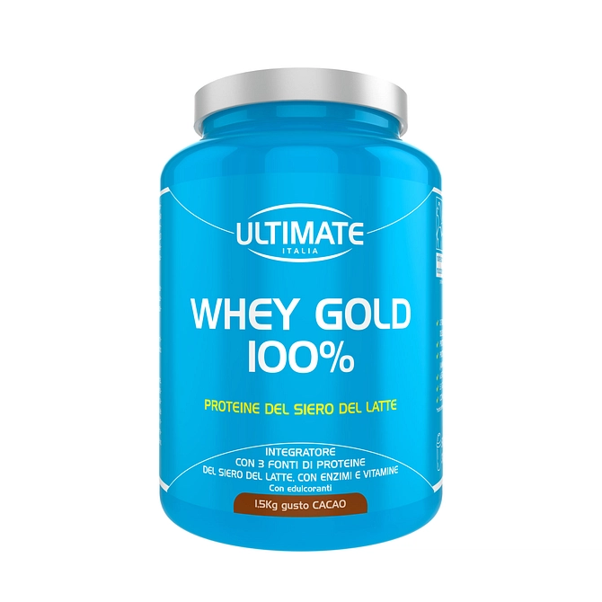 Ultimate Whey Gold 100 % Cacao 1,5 Kg
