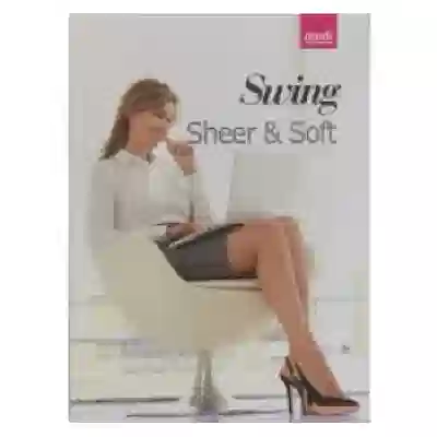 CALZA AUTOREGGENTE PREVENTIVA SHEER & SOFT 1405SFA 18MMHG NATURALE 1