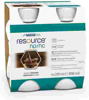 RESOURCE HP/HC CIOCCOLATO 4 BOTTIGLIE 200 ML