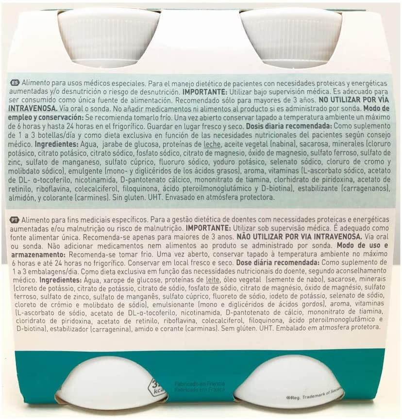 RESOURCE HP/HC FRAGOLA 4 BOTTIGLIE 200 ML