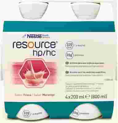 RESOURCE HP/HC FRAGOLA 4 BOTTIGLIE 200 ML