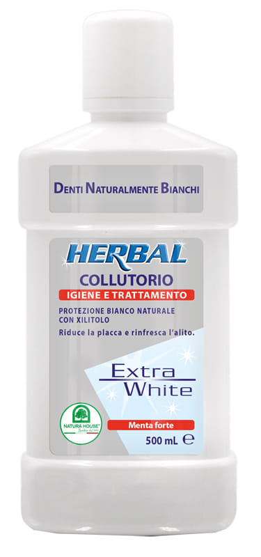 HERBAL COLLUTORIO EXTRA WHITE 500 ML