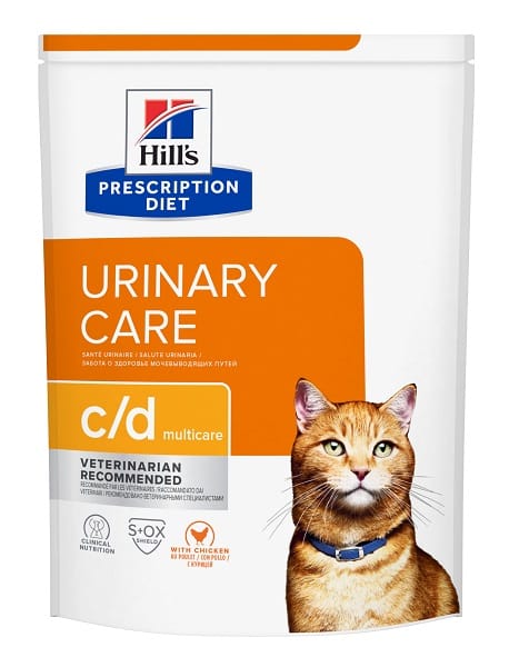 PRESCRIPTION DIET FELINE URINARY CARE C/D MULTICARE CHICKEN 1,5 KG