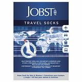 CALZA COMPRESSIVA JOBST TRAVEL SOCKS 15-20MMHG GAMBALETTO BLU LARGE ARTICOLO 788470000601