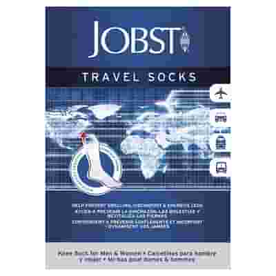 CALZA COMPRESSIVA JOBST TRAVEL SOCKS 15-20MMHG GAMBALETTO NE LARGE ARTICOLO 788470000701