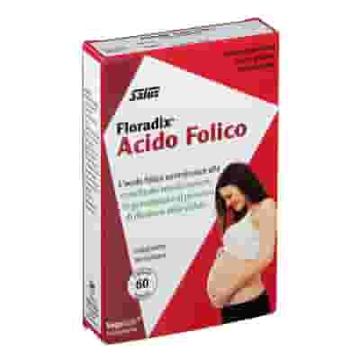 Integratore Floradix Acido Folico per la Gravidanza, 60 Capsule