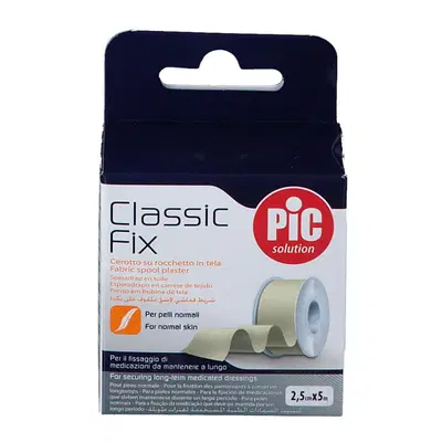 CEROTTO IN ROCCHETTO CLASSIC FIX WHITE 2,5X500 CM FUSTELLA CEROTTO IN ROCCHETTO CLASSIC FIX WHITE 2,5X500 CM FUSTELLA