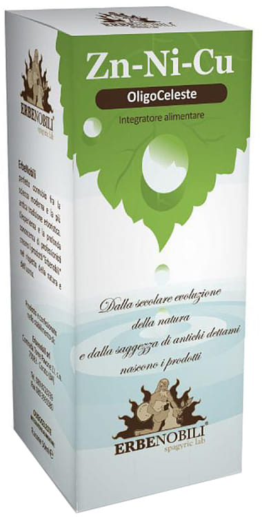 Integratore OligoCeleste Zinco Nichel Rame con Cacao, 50ml