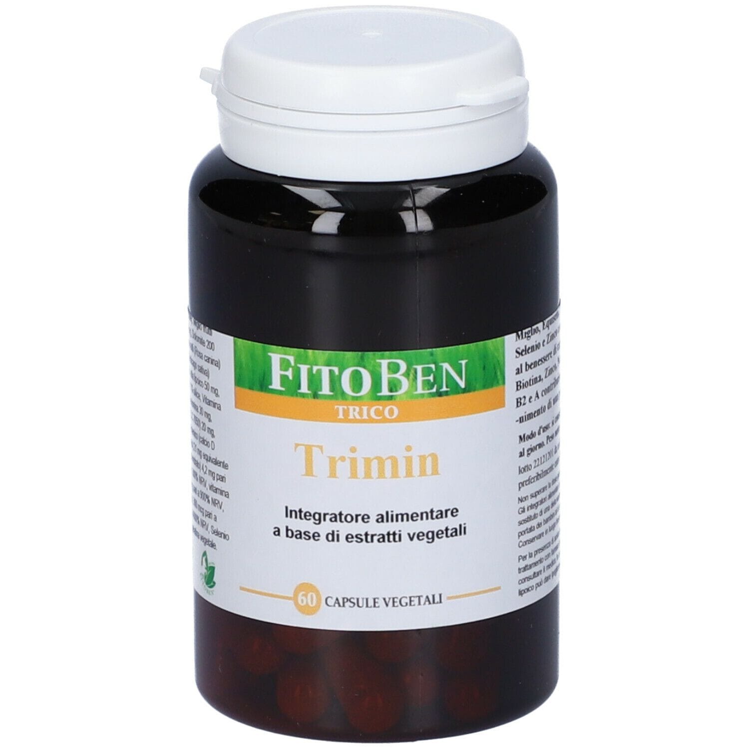 Integratore Trimin per unghie e capelli, 60 capsule
