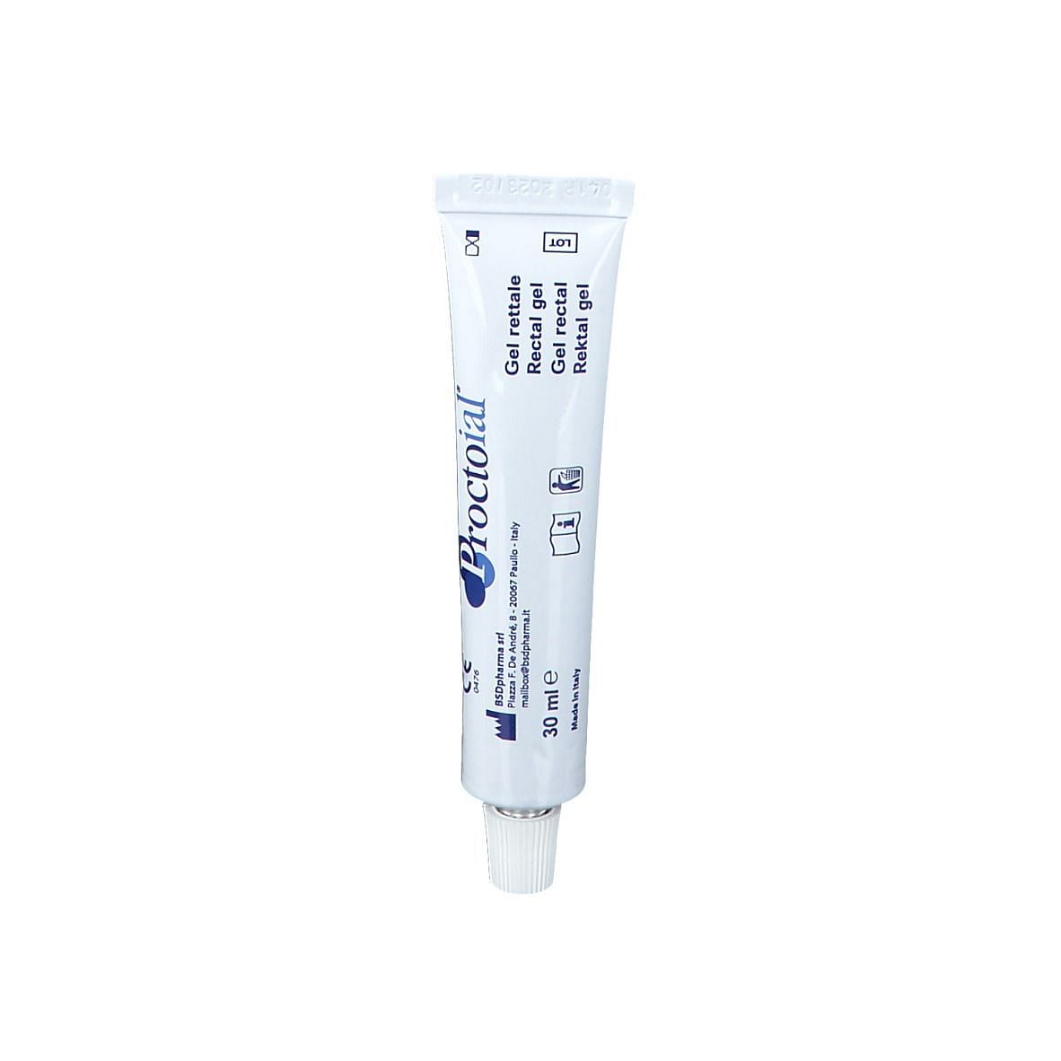 Proctoial Gel Rettale Emorroidi Ragadi 30 Ml