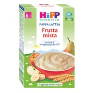 HiPP BIO Pappa Lattea Frutta Mista, alimento dal 6° mese 250g