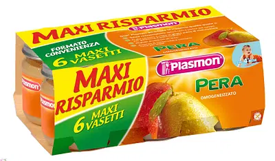 PLASMON OMOGENEIZZATO PERA 6 X 104 G PLASMON OMOGENEIZZATO PERA 6 X 104 G