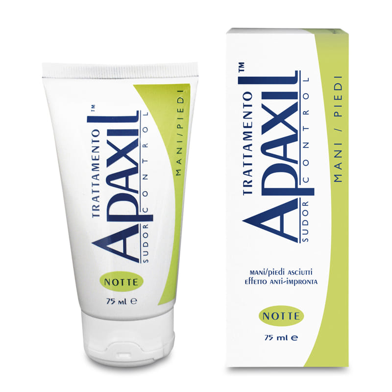 Apaxil Sudor Control Notte per mani e piedi, 75ml
