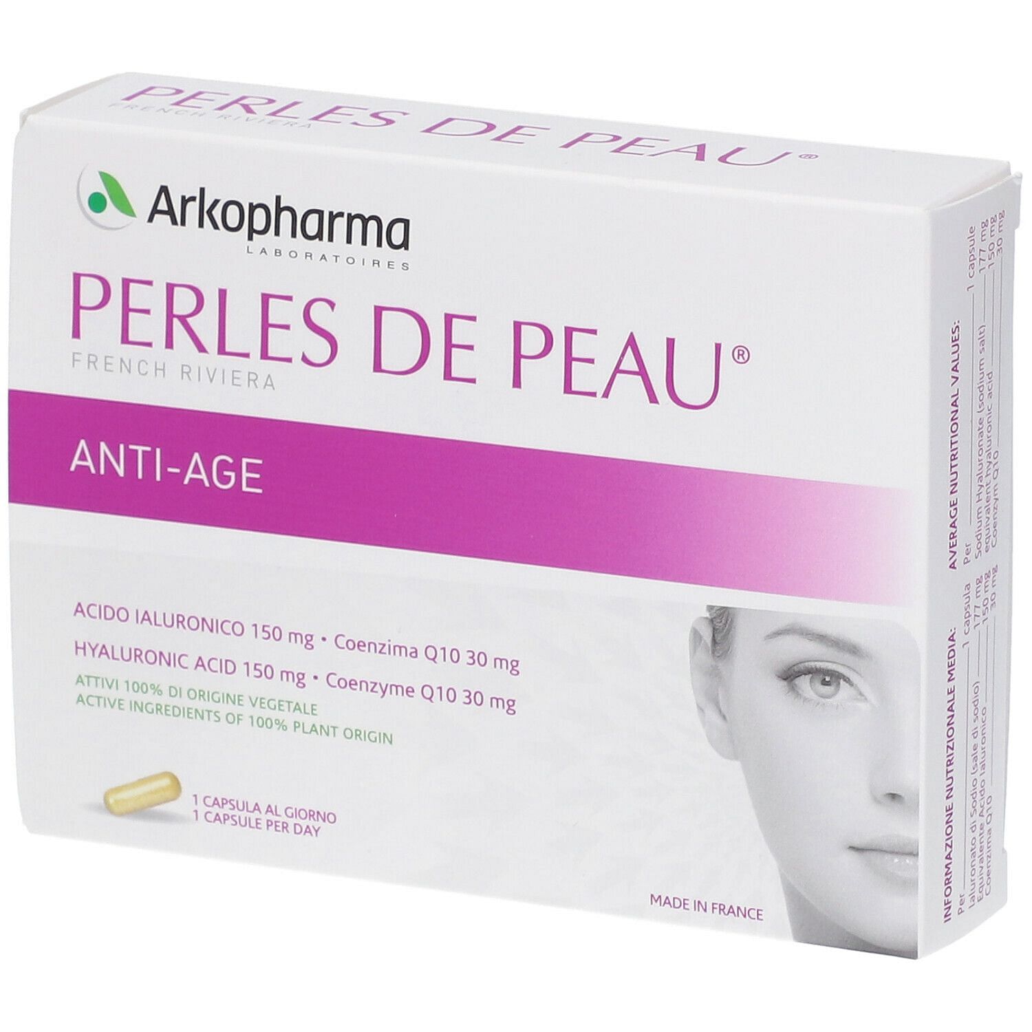 Perles De Peau Antiage 30 Capsule