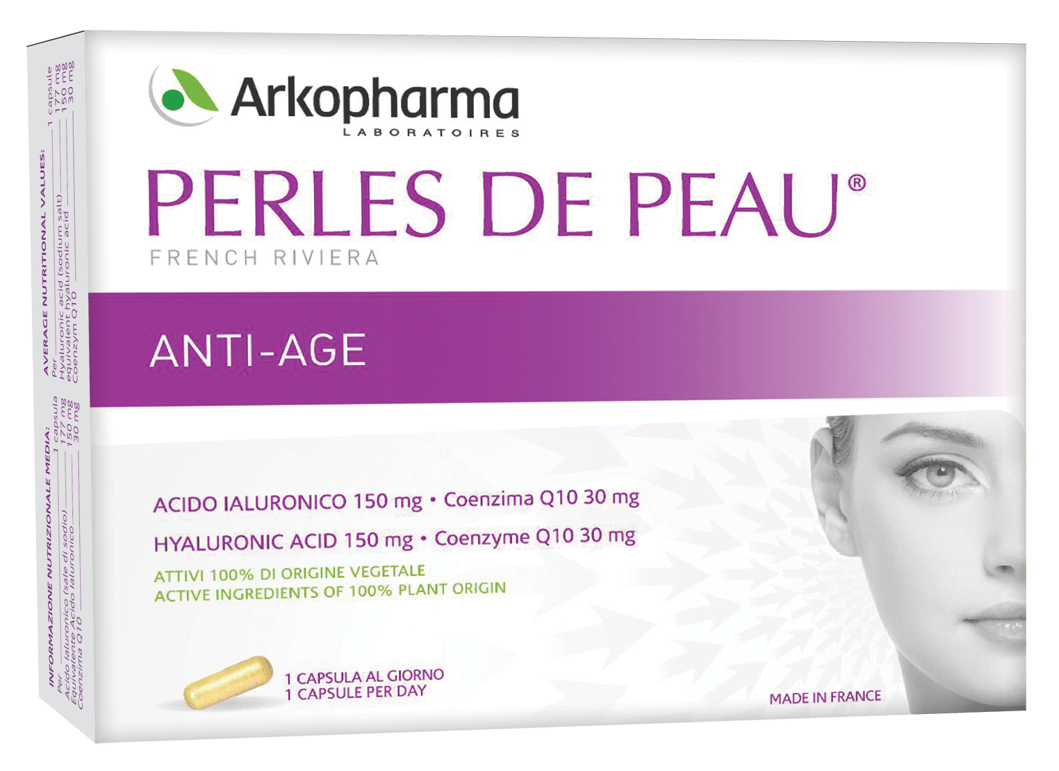 PERLES DE PEAU ANTIAGE 30 CAPSULE