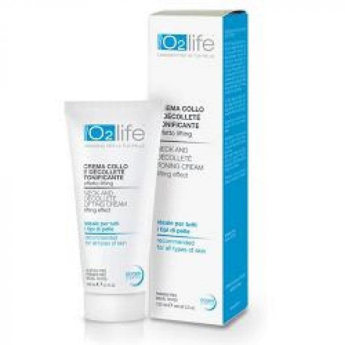 O2 Life Crema Collo Decollete 100 Ml