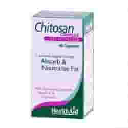 Integratore HealthAid Chitosano Complex, 90 capsule
