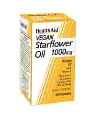 Integratore HealthAid Olio di Borragine 1000mg, 30 capsule