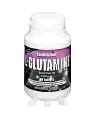 Integratore HealthAid L-Glutamine, 60 compresse