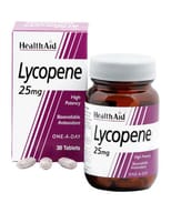 Integratore HealthAid Lycopene 25mg, 30 compresse antiossidante