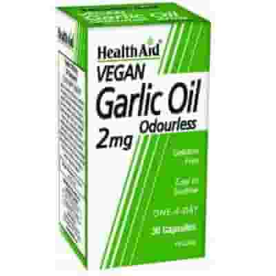 Integratore HealthAid Garlic Oil all'aglio, 30 capsule