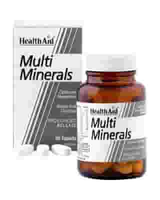 Integratore HealthAid MultiMinerals, 30 compresse chelate