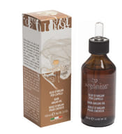 Olio capelli all'argan e lino 100ml, nutrimento e lucentezza