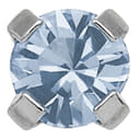 SYSTEM75 TIFFANY ACQMARINA 3MM ACCIAIO