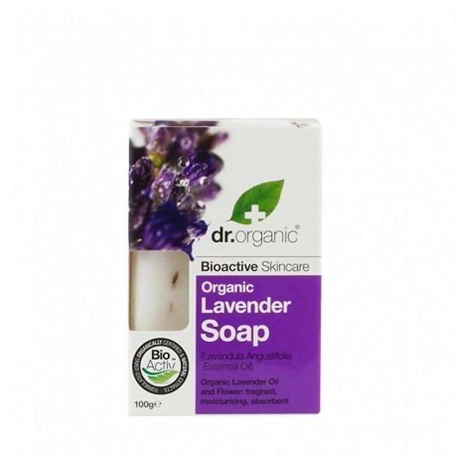 Dr Organic Lavender Lavanda Soap Saponetta 100 G