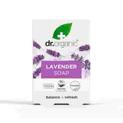 DR ORGANIC LAVENDER LAVANDA SOAP SAPONETTA 100 G