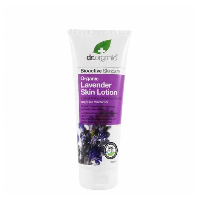 Dr Organic Lavender Lavanda Skin Lotion Lozione Corpo 200 Ml