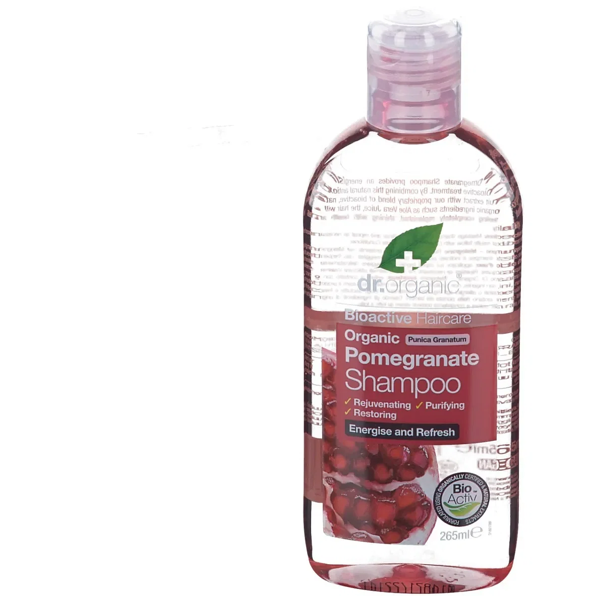 Dr Organic Pomegranate Melograno Shampoo 265 Ml