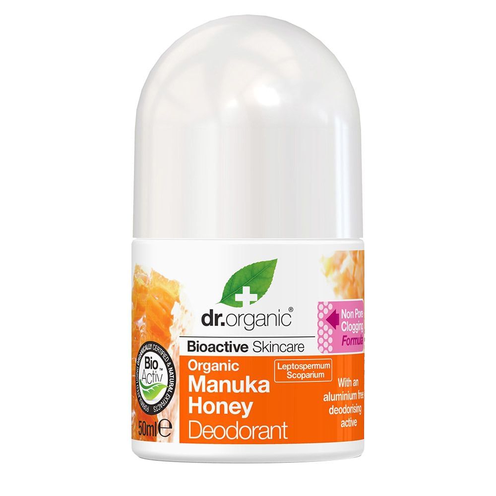 Dr Organic Manuka Honey Miele Di Manuka Deodorant Deodorante 50 Ml