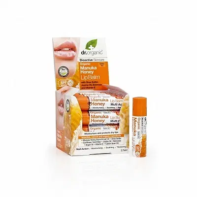 DR ORGANIC MANUKA HONEY MIELE DI MANUKA LIP BALM BALSAMO LABBRA 5,7 ML DR ORGANIC MANUKA HONEY MIELE DI MANUKA LIP BALM BALSAMO LABBRA 5,7 ML