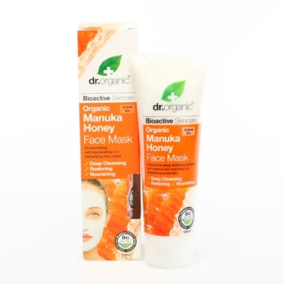 Maschera viso Dr Organic al Miele di Manuka, 125ml