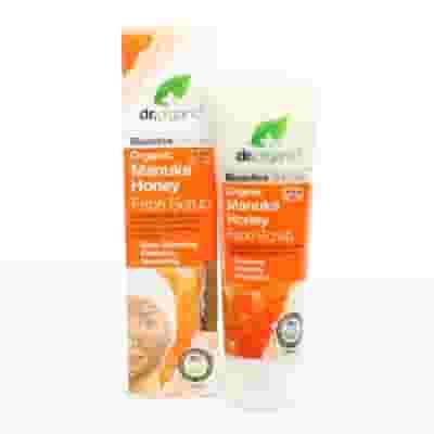 Scrub viso Dr Organic al Miele di Manuka, 125ml