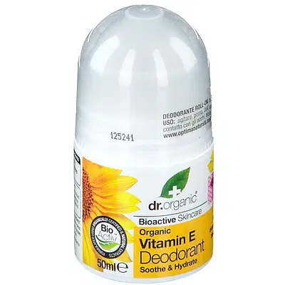 DR ORGANIC VITAMIN E DEODORANTE DEODORANT 50 ML DR ORGANIC VITAMIN E DEODORANTE DEODORANT 50 ML