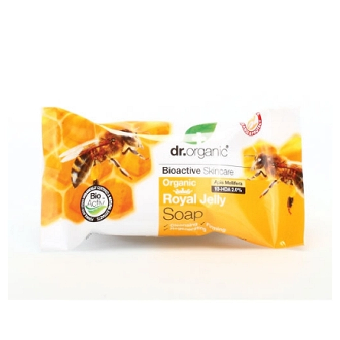 Dr Organic Royal Jelly Pappa Reale Soap Saponetta 100 G