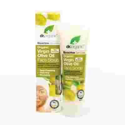 DR ORGANIC VIRGIN OLIVE OIL OLIO DI OLIVA FACE SCRUB SCRUB VISO 125 ML