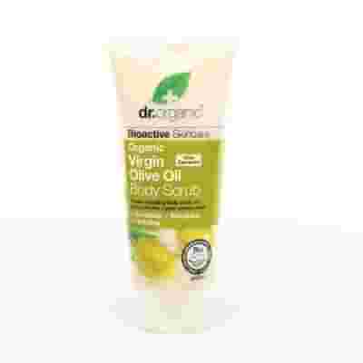 DR ORGANIC VIRGIN OLIVE OIL OLIO DI OLIVA BODY SCRUB CORPO 200 ML