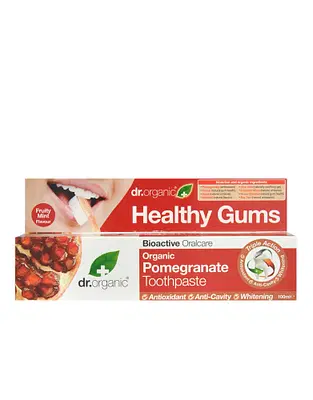 DR ORGANIC POMEGRANATE MELOGRANO TOOTHPASTE DENTIFRICIO 100 ML DR ORGANIC POMEGRANATE MELOGRANO TOOTHPASTE DENTIFRICIO 100 ML