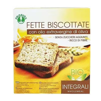 FETTE BISCOTTATE INTEGRALI SENZA ZUCCHERO 270 G