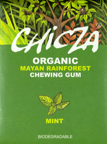 Chicza Chewing Gum BIO gusto Menta, 12 gomme biodegradabili