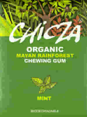 Chicza Chewing Gum BIO gusto Menta, 12 gomme biodegradabili
