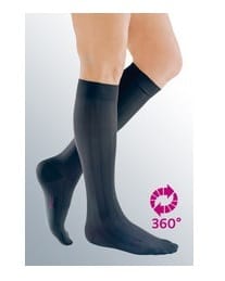 Gambaletto Mediven for Men K1 lungo nero, taglia 4 uomo