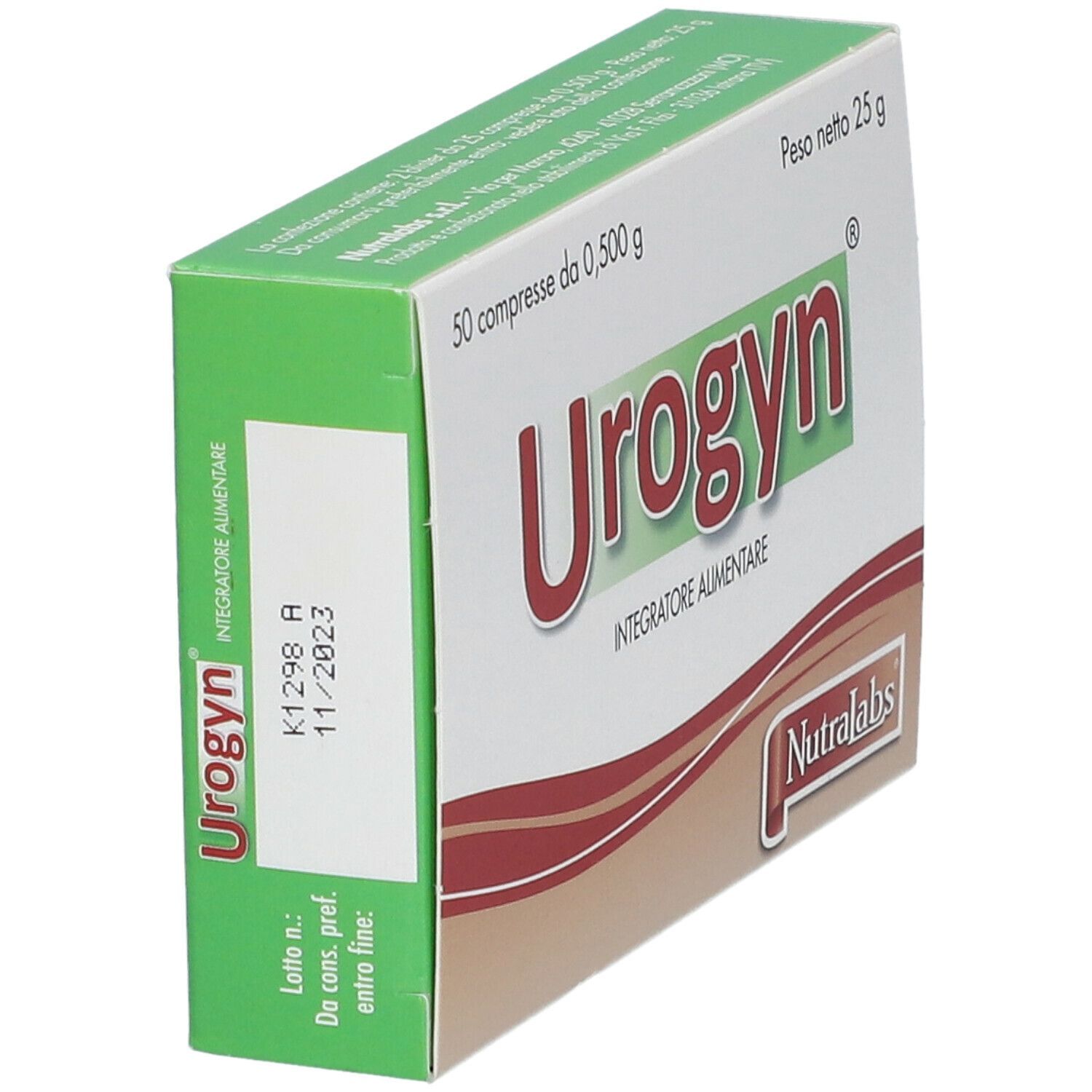 UROGYN 50 COMPRESSE 500 MG