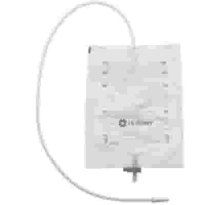 SACCA URINA DA LETTO HOLLISTER VOLUME 2 LITRI CON SISTEMA ANTIREFLUSSO E RUBINETTO DI SCARICO TUBO IN PVC 90CM 30 PEZZI